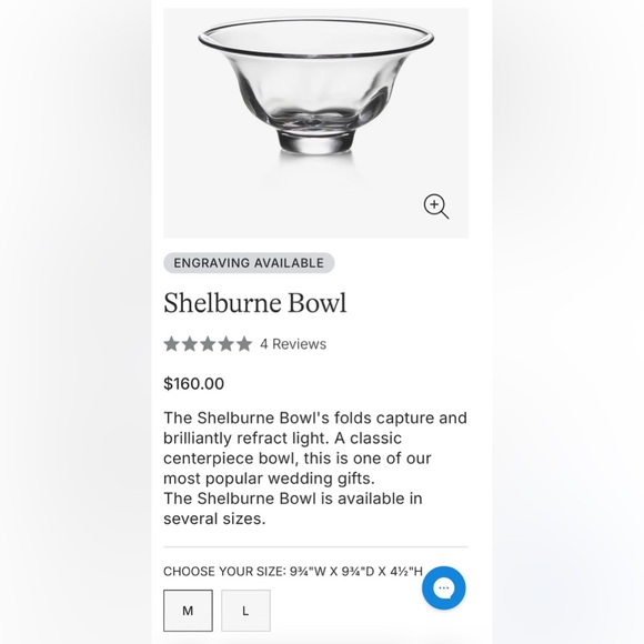 Simon Pearce Other - Simon Pearce Clear Glass Decorative Bowl